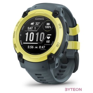 Instinct E, 40mm. Yellow, grey strap