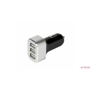 LogiLink PA0082 autós 5100 mAh 3 portos USB töltő