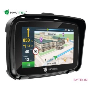 Navitel G590 Moto GPS Motorkerékpár Navigáció, 5 kijelző, fekete