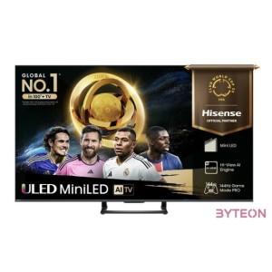 Hisense 65U7Q 164cm 65 UHD Mini LED Smart TV Fernseher