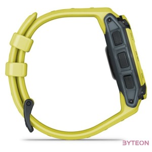 Instinct E, 45mm. Yellow, grey strap