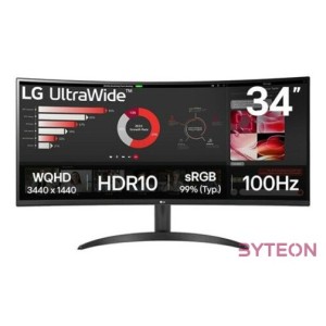 LG 34WR50QK-B.AEU 34inch VA Curved