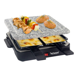 Elektromos Raclette grill 4 személyre Techwood TRA-47P