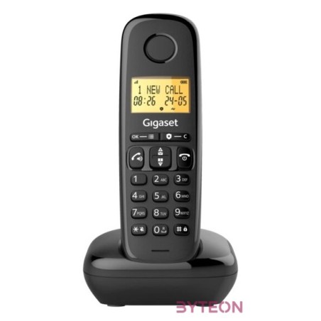Gigaset Basic 100 fekete dect telefon