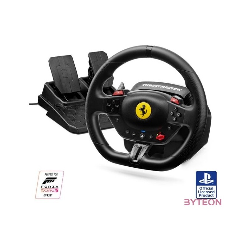 Thrustmaster 4160880 T98 Ferrari 296 GTB Edition PS5,PS4,PC kormány  pedál