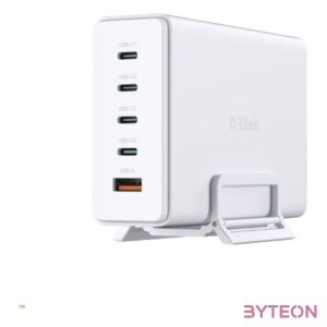 D-LINK Hálózati Adapter 240W GAN 4xUSB-C  1xUSB, DCF-241,E