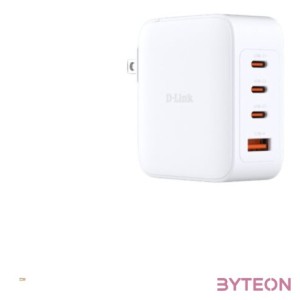 D-LINK Hálózati Adapter 100W GAN 3xUSB-C  1xUSB, DCP-101,E