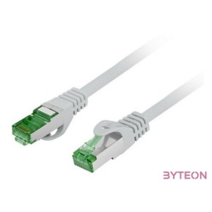 Lanberg Patch kábel CAT.7 S,FTP LSZH 15m szürke, réz