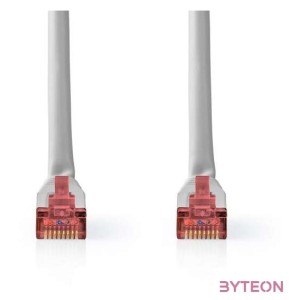 Nedis CCGL85220GY150 UTP , FTP Cat6 patch kábel, RJ45 aranyozott érintkezők, 10,100,1000 Mbit,s, hossz 15m