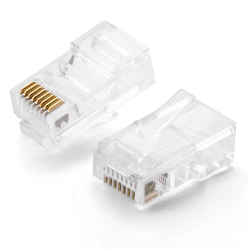 UGREEN NW110 RJ45 ethernet csatlakozó, 8P / 8C, Cat.5 / 5e, UTP (100db)