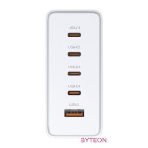 D-LINK Hálózati Adapter 240W GAN 4xUSB-C  1xUSB, DCF-241,E