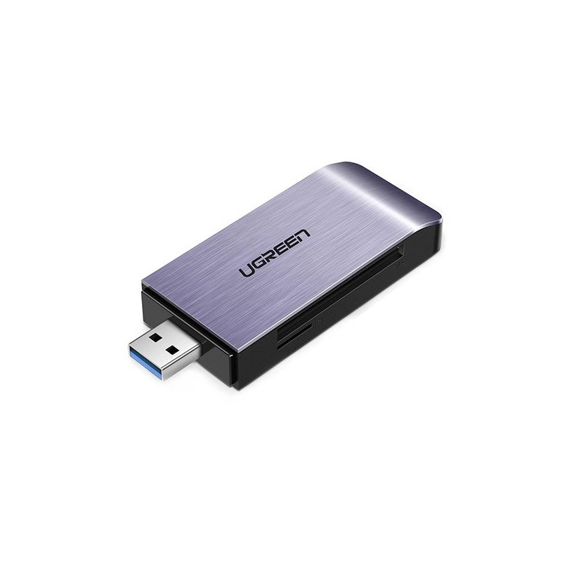 UGREEN 4 az 1-ben USB adapter  SD + microSD kártyaolvasó (ezüst)