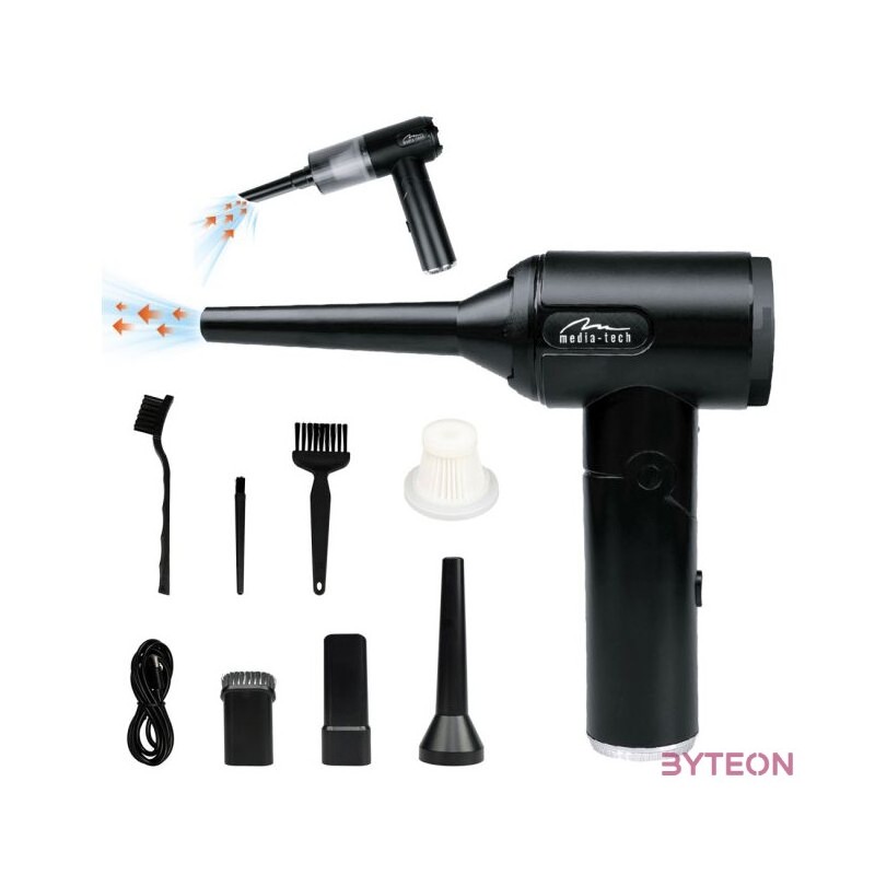 MEDIA-TECH 2in1 levegőfúvó és porszívó JET AIR DUSTER