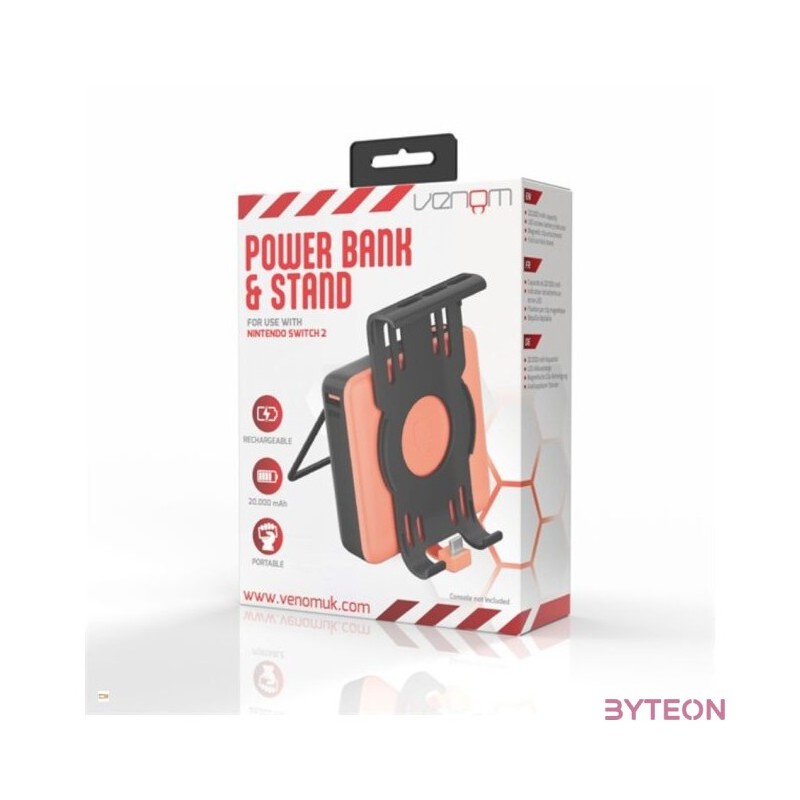 VENOM Nintendo Switch 2 Kiegészítő Powerbank 20000 mAh, VS4957