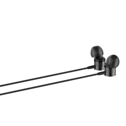 LDNIO HP04 wired earbuds, 3.5mm jack (black)