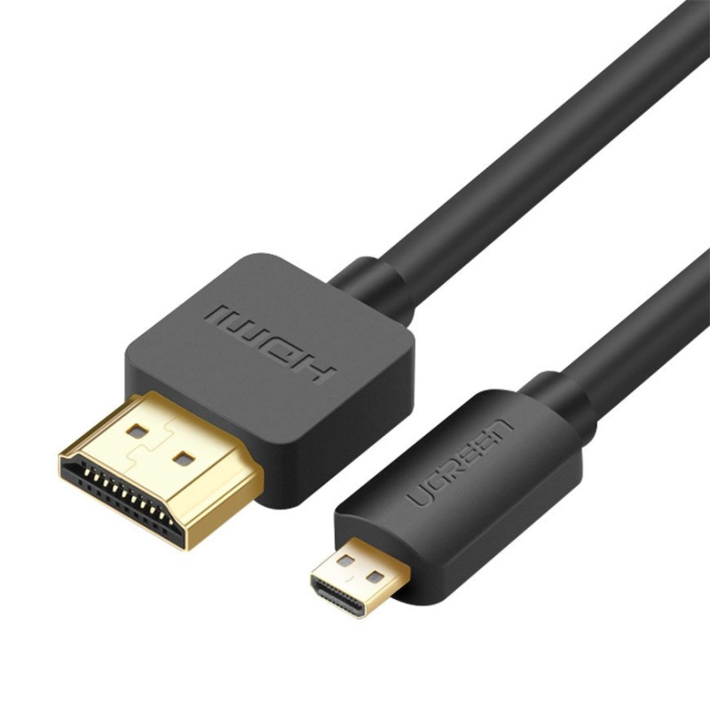 UGREEN HD127 Micro HDMI - HDMI 4K 3D kábel 1,5 m (fekete)