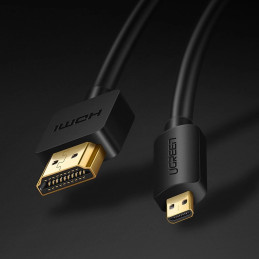 UGREEN HD127 Micro HDMI - HDMI 4K 3D kábel 1,5 m (fekete)