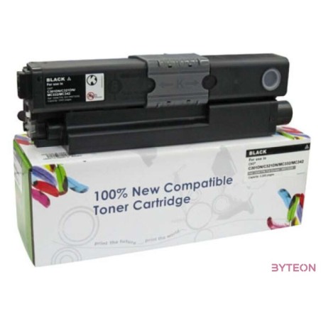 FOR USE OKI C301,321,531 Toner BK 2,2K ,FU, CW