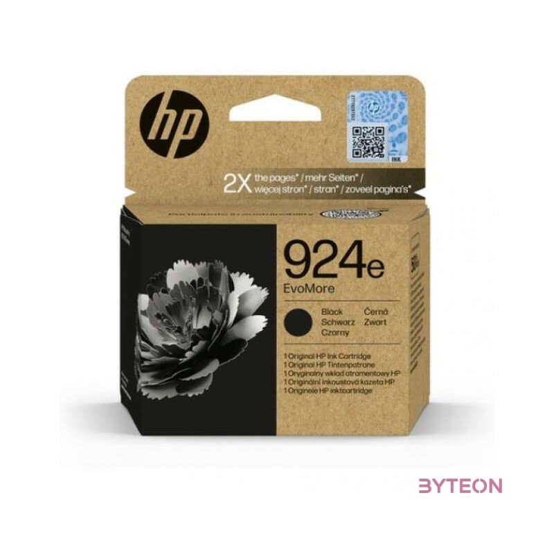 HP 4K0V0NE Patron Black No.924e EvoMore