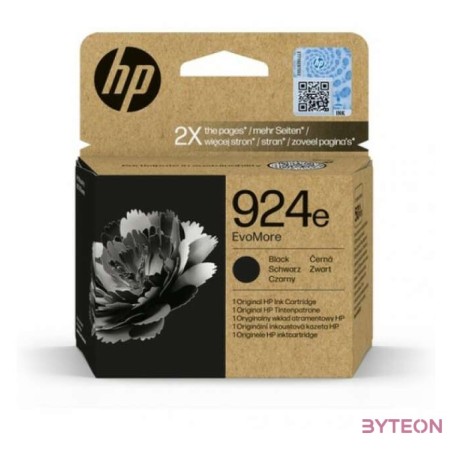 HP 4K0V0NE Patron Black No.924e EvoMore