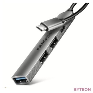 AXAGON HUE-STC ALU STRIP USB-C 4 port hub