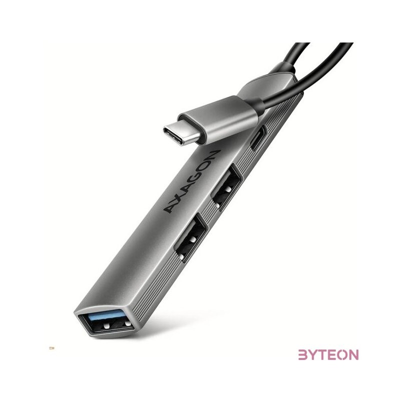 AXAGON HUE-STC ALU STRIP USB-C 4 port hub