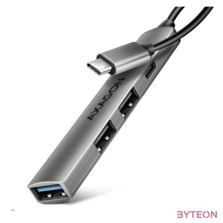 AXAGON HUE-STC ALU STRIP USB-C 4 port hub