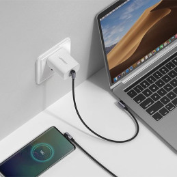 USB-C-USB-C kábel UGREEN US323, PD, 3A 60W, 1m (fekete)