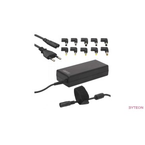 Delight Univerzális 90W laptop/notebook töltő adapter tápkábellel