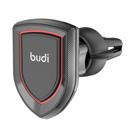 Budi 521 magnetic air vent car holder, rotating (black)