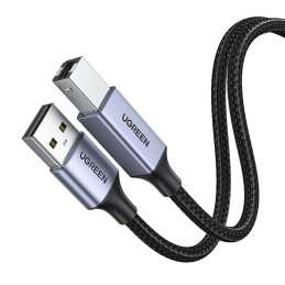 UGREEN USB 2.0 A - B Kábel, 5m (fekete)