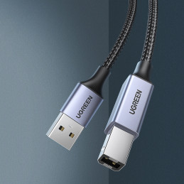 UGREEN USB 2.0 A - B Kábel, 5m (fekete)