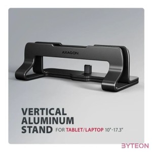 AXAGON STND-VB vertical stand for laptops and tablets Black
