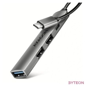 AXAGON HUE-STC ALU STRIP USB-C 4 port hub