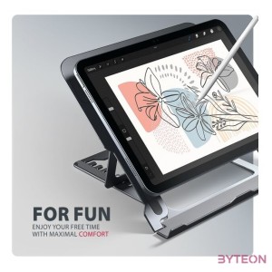 AXAGON STND-LAG stand for laptops and tablets Grey
