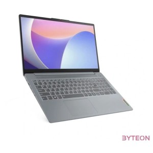 Lenovo IdeaPad Slim 3 15IRU8 15,6FHD,Intel Core i3-1315U,8GB,256GB,Int.VGA,FreeDOS,szürke laptop