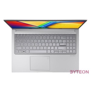 ASUS CONS NB Vivobook X1504VA-BQ2911 15.6 FHD, Intel Core 5- 120U, 16GB, 512GB M,2, INT, NOOS, Ezüst