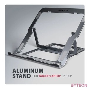 AXAGON STND-LAG stand for laptops and tablets Grey
