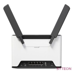 MikroTik Chateau 5G R17 ax 4xGbE, 1x2.5G LAN port 1xSIM slot 802.11ax Dual-Band Vezeték nélküli Wi-Fi 6 LTE 5G router