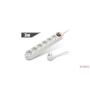 PRC 6-os kapcsolható (3m) elosztó