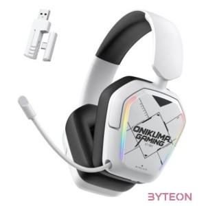 ONIKUMA BT883 játék fejhallgató (fehér)