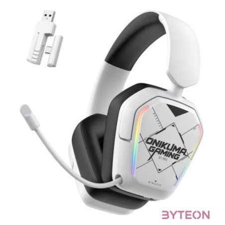ONIKUMA BT883 játék fejhallgató (fehér)