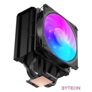 COOLER MASTER CPU hűtő HYPER 212 3DHP ARGB, LGA1851 támogatással, fekete