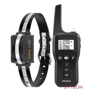 Rojeco 1000m elektromos ugató nyakörv PD529 (fekete)