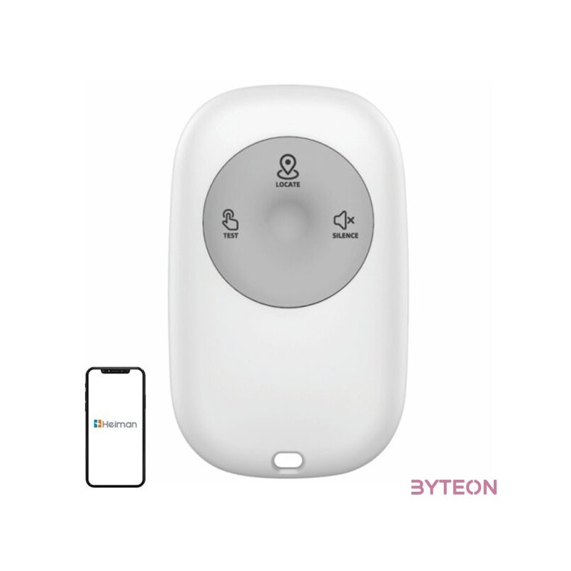 Heiman HM1RC-W vezeték nélküli távvezérlő összekapcsolva