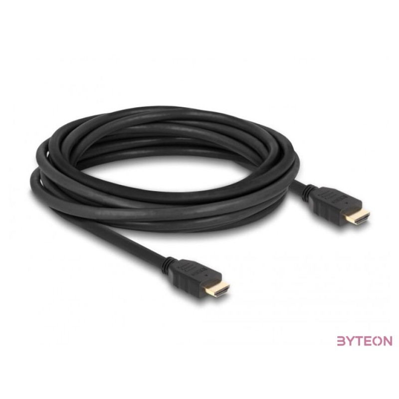 Delock High Speed HDMI kábel 48 Gbps 8K 60 Hz, fekete 5 m