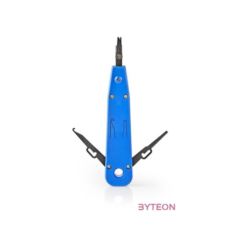 Nedis CCGB89555BU UTP betűzőszerszám RJ11,RJ45