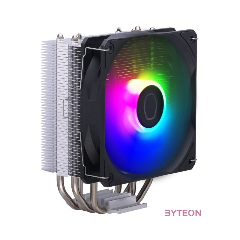 COOLER MASTER CPU hűtő HYPER 212 SPECTRUM V3, LGA1851 támogatással, ezüst