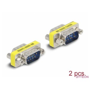 Delock D-Sub 9 pin Gender Changer apa - apa (anyákkal) 2 db.-os