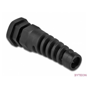 Delock Kábel tömszelence PG9 feszültség mentesítős fekete